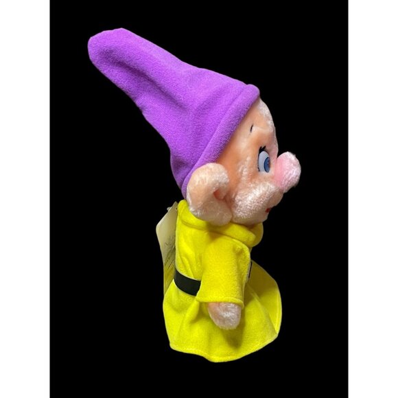 1987 Sears 50th Anniversary Snow White and the Seven Dwarfs Dopey Stuffed Plush - Picture 4 of 8